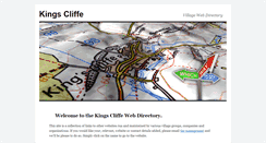 Desktop Screenshot of kingscliffe.net