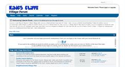 Desktop Screenshot of forum.kingscliffe.net